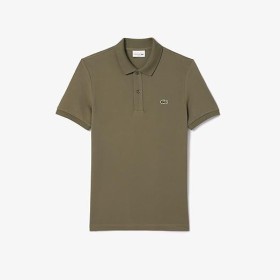 POLO LACOSTE SLIM 4012 BWY UOMO VERDE