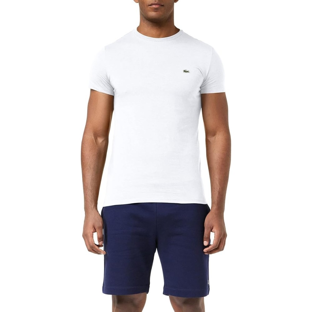 T SHIRT LACOSTE 6709 001 BIANCO UOMO