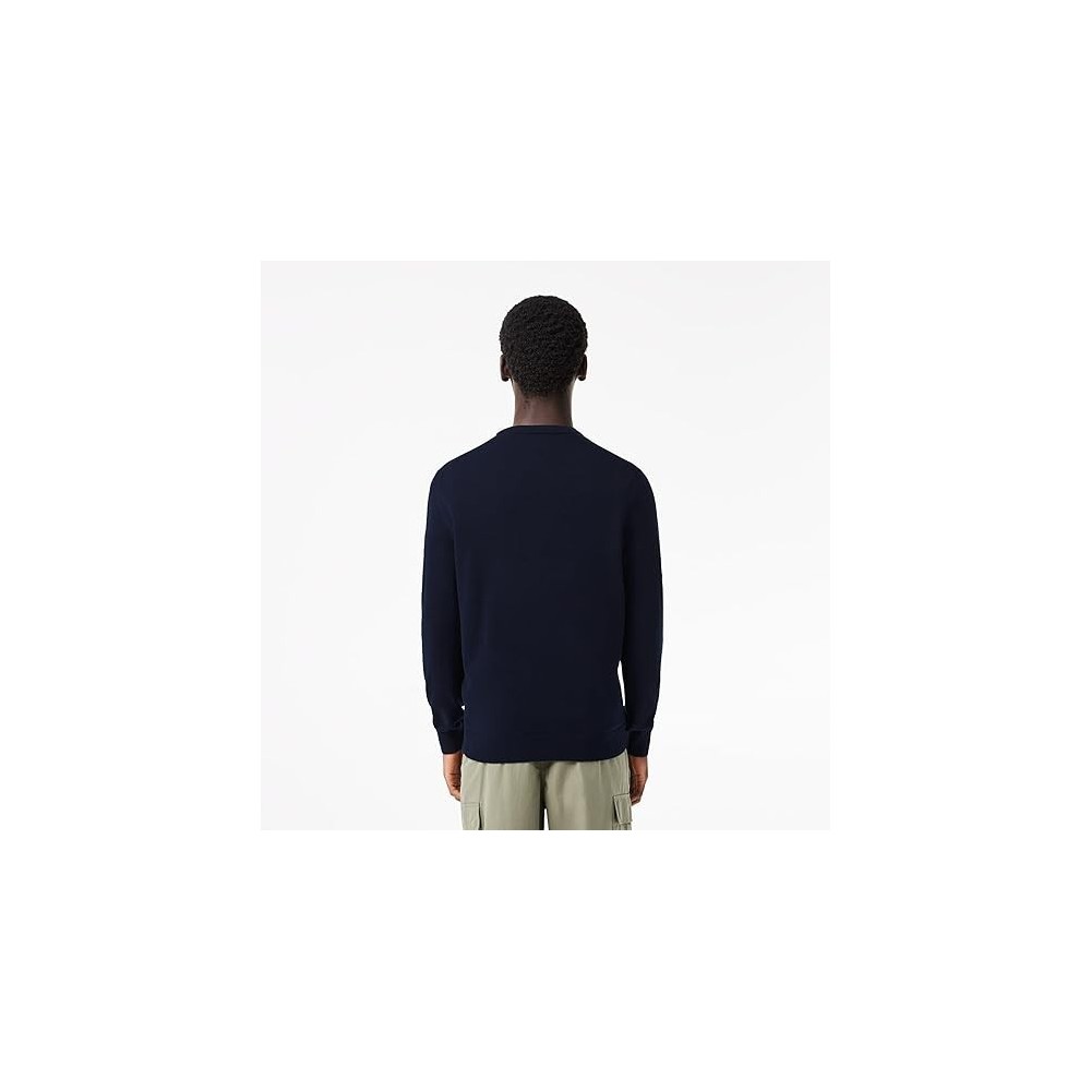 MAGLIONE LACOSTE COTONE UOMO BLU 1985