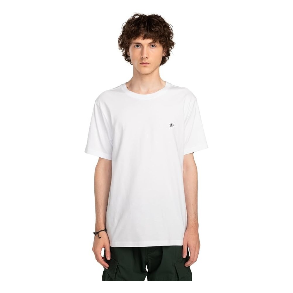 t shirt element crail ss uomo BIANCO