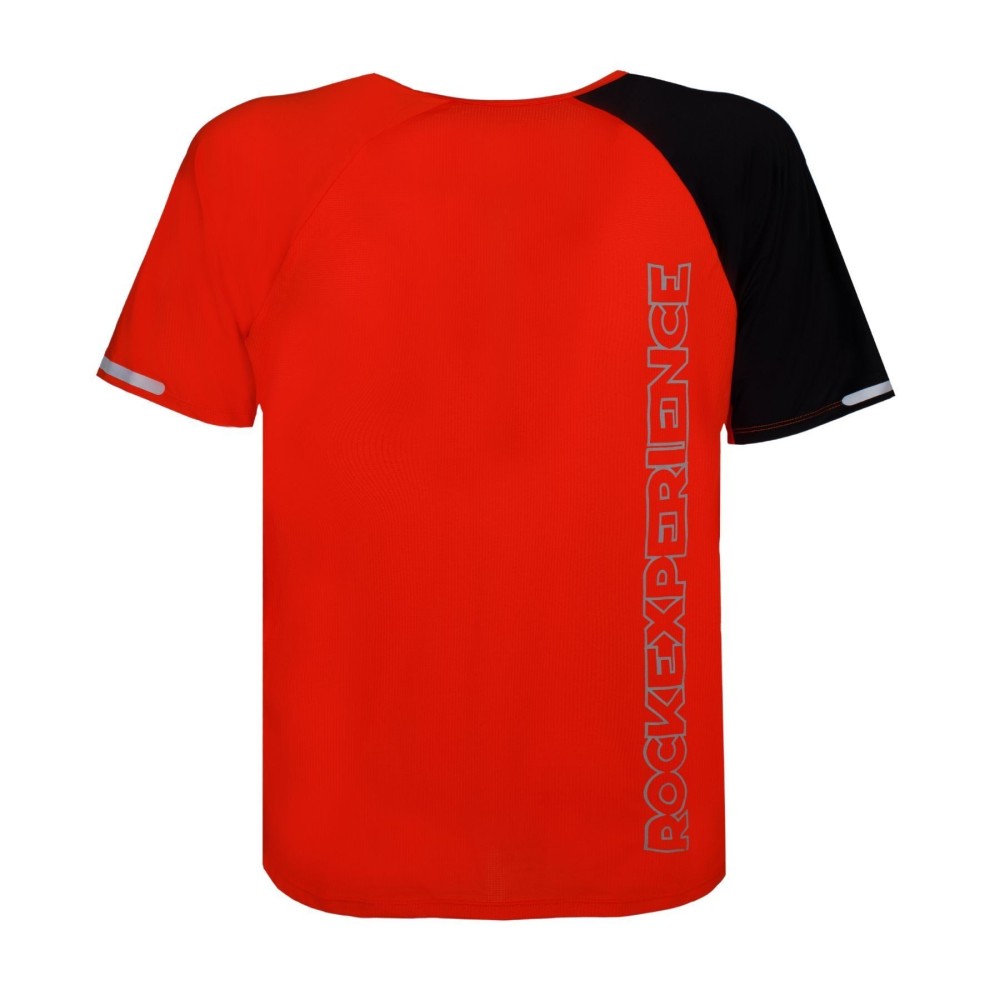 ROCK EXPERIENCE UOMO T SHIRT CHERRY TOMATO INK SS