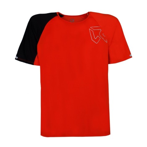 ROCK EXPERIENCE UOMO T SHIRT CHERRY TOMATO INK SS