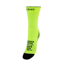 calza mach floky yellow fluo