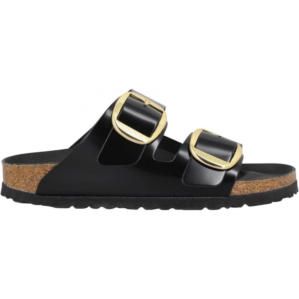 BIRKENSTOCK ARIZONA BIG BUCKLE HIGT SHINE BLACK