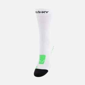 CALZA RUN MEDIUM BIANCA VERDE FLOKY