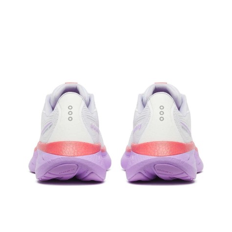 SAUCONY RIDE 18 WHITE CORAL DONNA