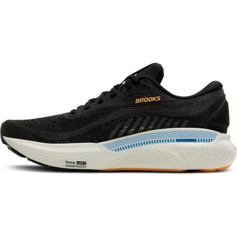 BROOKS ADRENALINE GTS 24 UOMO BLACK EBONY CLAISSONNE
