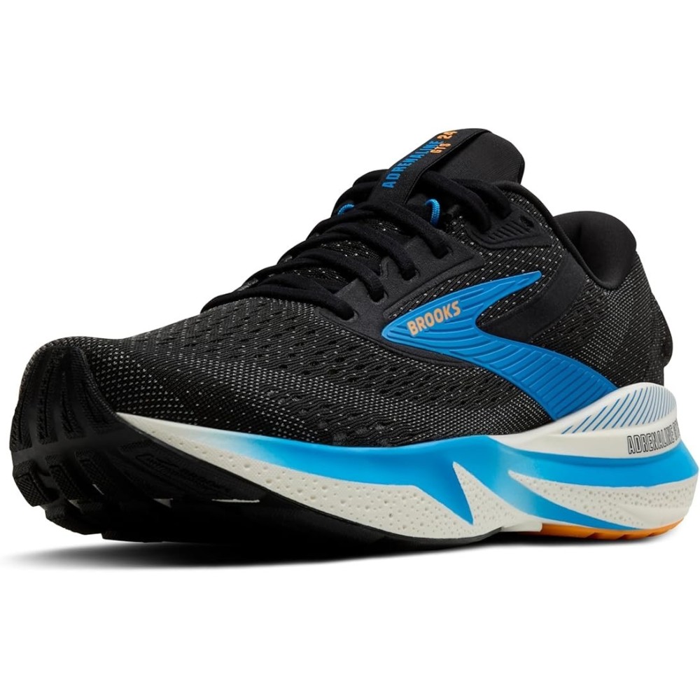 BROOKS ADRENALINE GTS 24 UOMO BLACK EBONY...
