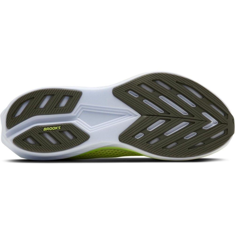 BROOKS HYMPERION 3 UOMO SUNNY LIME OLIVE WHITE