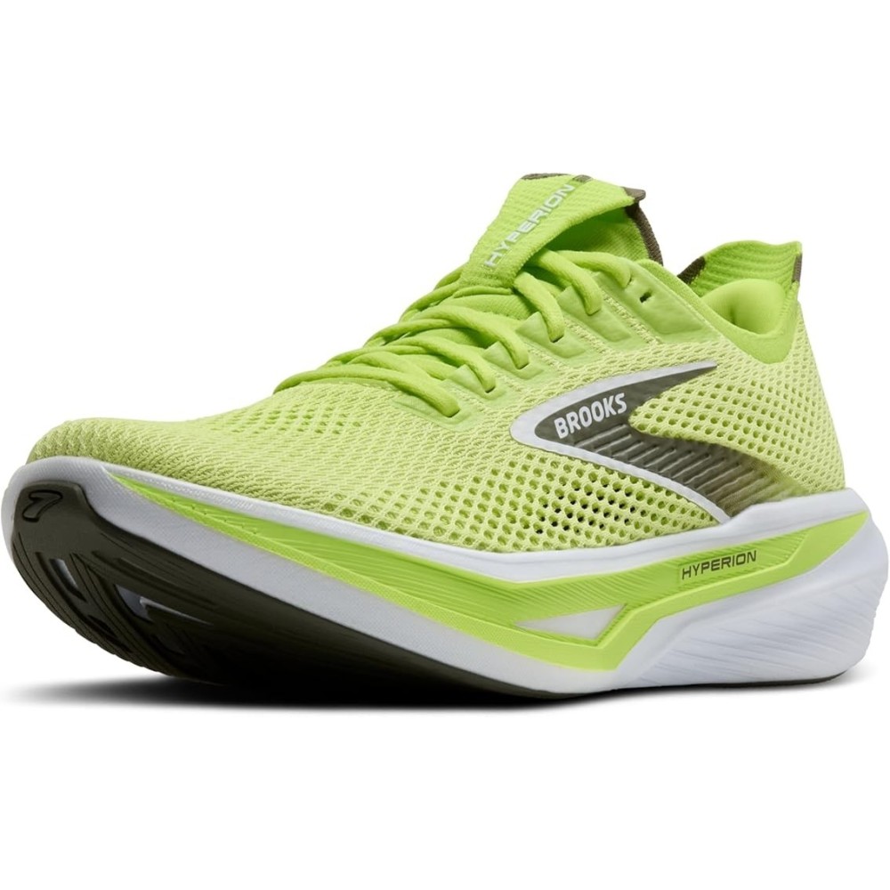 BROOKS HYMPERION 3 UOMO SUNNY LIME OLIVE WHITE