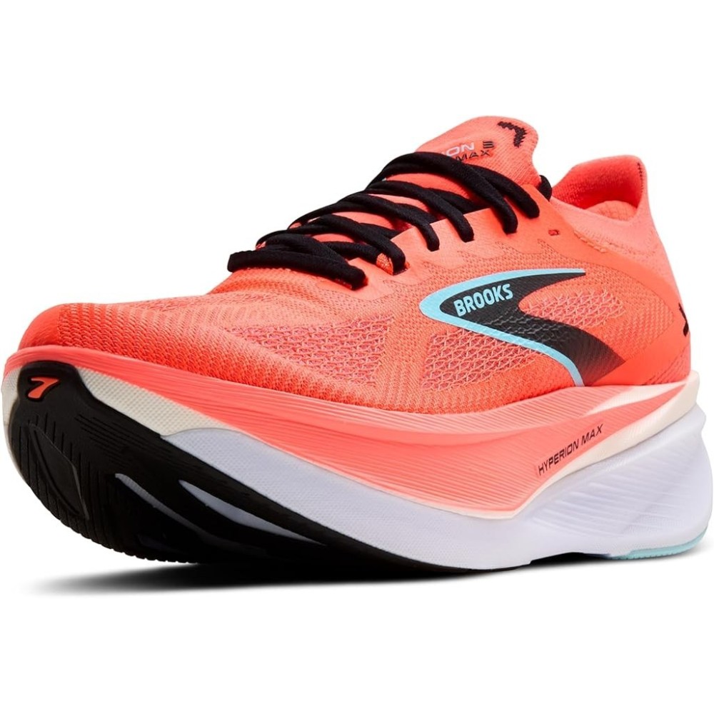 BROOKS HYMOERIOR MAX 3 UOMO COCONUT FIERY CORAL...