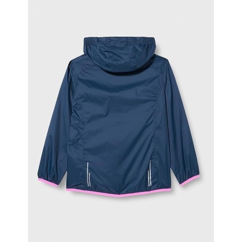 CMP ANTIPIOGGIA KID J JACKET RAIN FX HOOD BLU FUXIA