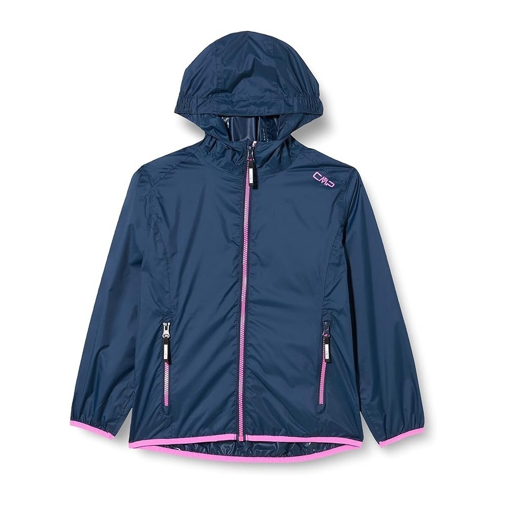 CMP ANTIPIOGGIA KID J JACKET RAIN FX HOOD BLU...