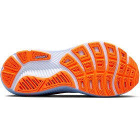 BROOKS GHOST 17 WOMAN BLUE HIRON WHITE ORANGE 2