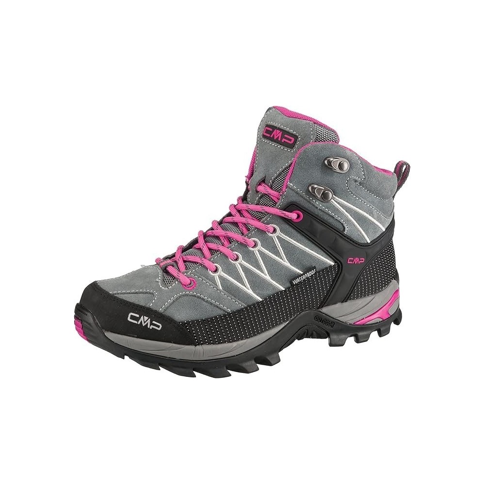 CMP RIGEL WMS WOMAN TREKKING GRAY FUXIA GRAY