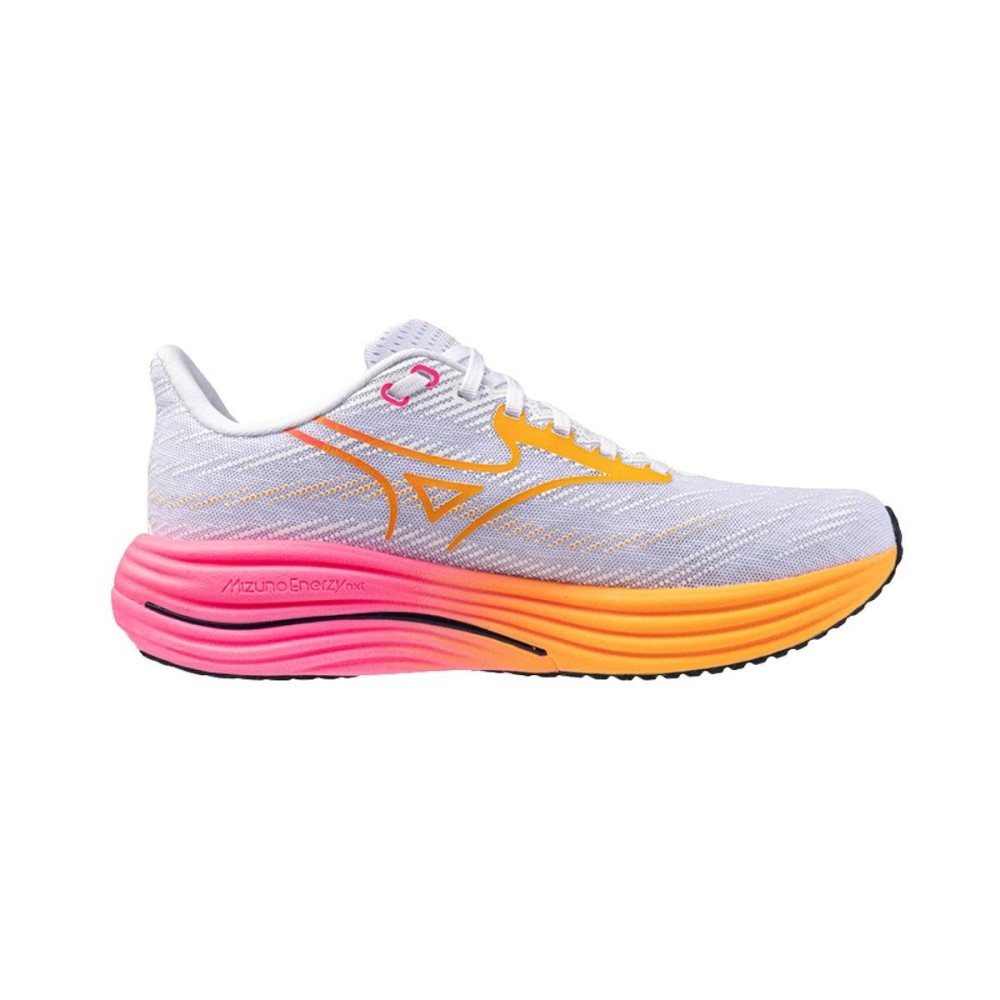 MIZUNO WAVE RIDER 29 UNISEX WHITE ORANGE
