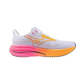 MIZUNO RIDER 29 UNISEX BIANCO ARANCIO FUXIA