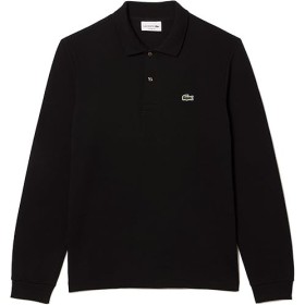 polo manica lunga lacoste uomo col. nero