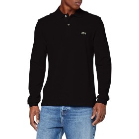 polo manica lunga lacoste uomo col. nero 2