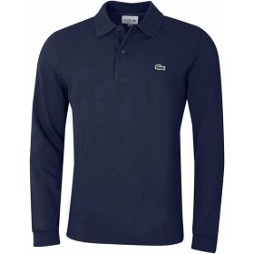 POLO MANICA LUNGA LACOSTE BLU MARINE 166