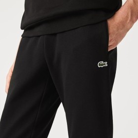 PANTALONE FELPA LACOSTE UOMO NERO XH 9624 2