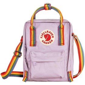 Fjällräven Kånken Mini pastel lavander rainbow pattern 2