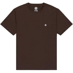 ELEMENT T SHIRT BROWN MAN