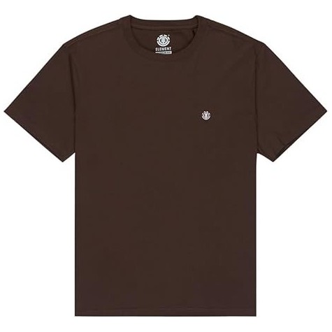 ELEMENT T SHIRT BROWN MAN