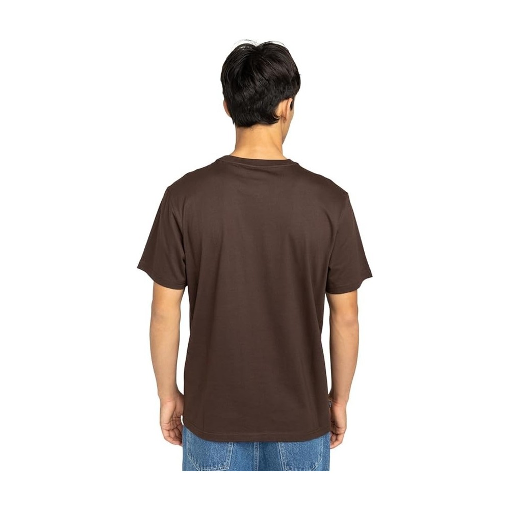 ELEMENT T SHIRT BROWN MAN