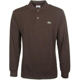 POLO LACOSTE MANICA LUNGA UOMO MARRON 1312