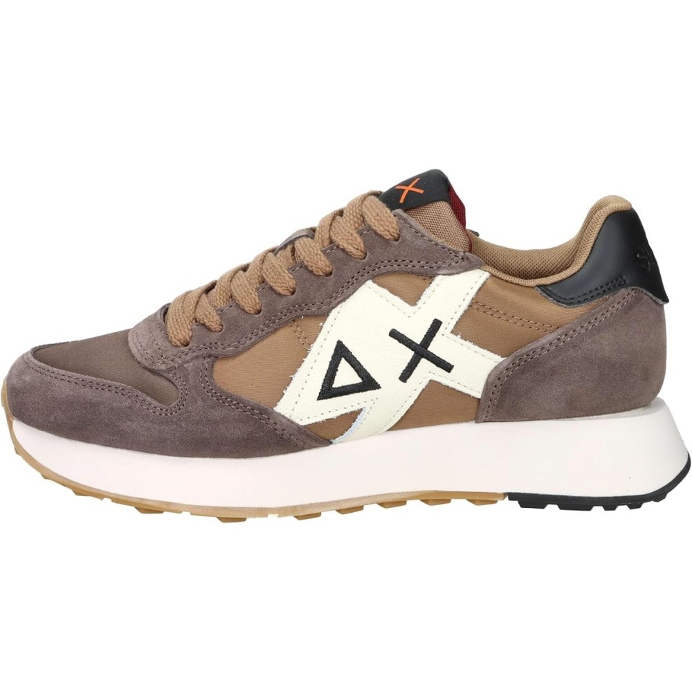 SUN 68 SCARPA UOMO JAKY BICOLOR MARRONE