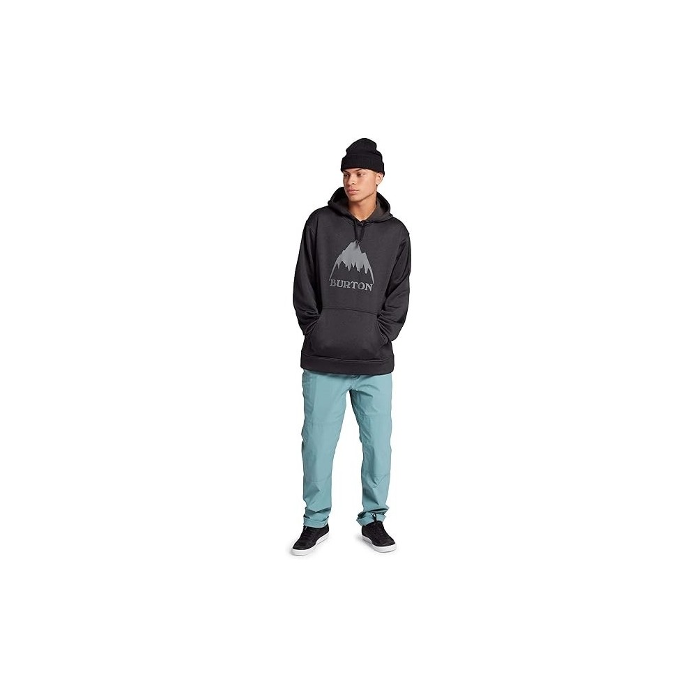 FELPA BURTON CAPPUCCIO UOMO TREìUE BLACK