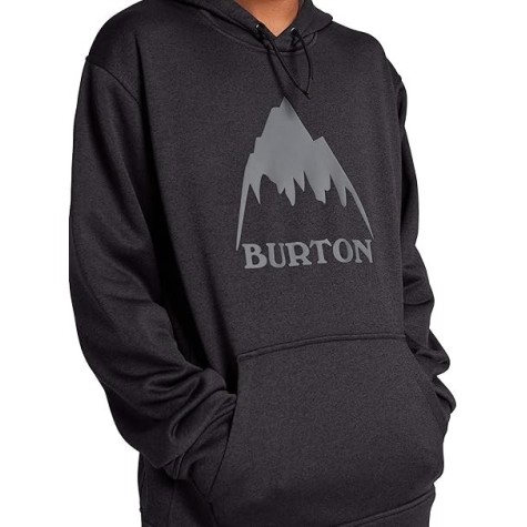 FELPA BURTON CAPPUCCIO UOMO TREìUE BLACK