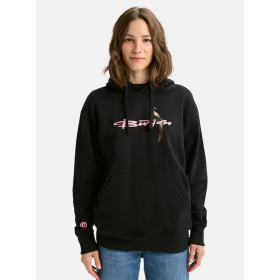 FELPA DONNA CAPPUCCIO TRUE BLACK