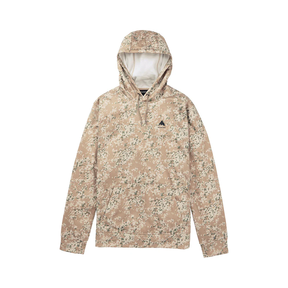 FELPA CAPPUCCIO UOMO BURTON CAMO M OAK PO