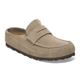birkenstock naples wrapped taupe