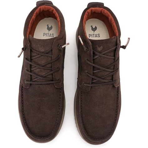 SCARPE PITAS UOMO TIMOR SUEDE MARRON