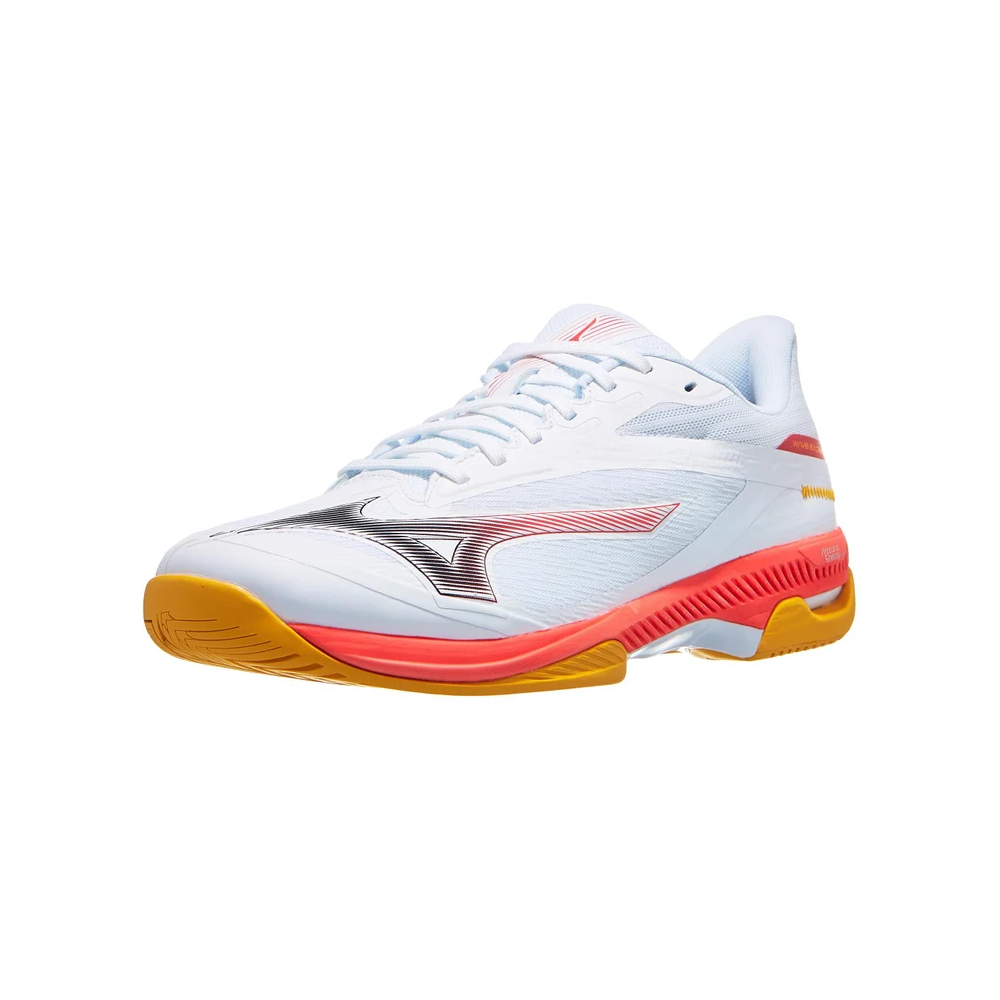 MIZUNO TENNIS UOMO WAVE EXCEED COURT CC WHITE