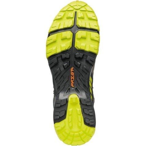SCARPONCINO TREKKING UOMO SCARPA RUSH TRK GTX TITANIUM LIME