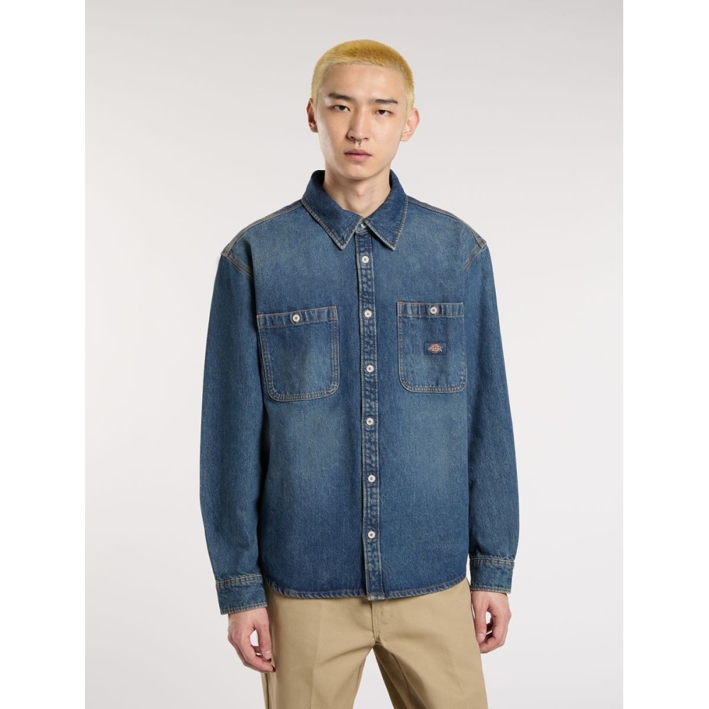 CAMICIA DENIM MECHANIC UOMO DIKIES