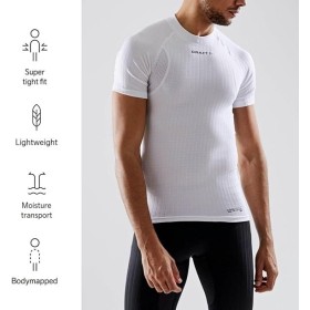 T SHIRT CRAFT ACTIVE EXTREME X CN SS BIANCA UOMO 2