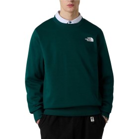 FELPA GIROCOLLO THE NORTH FACE VERDE UOMO