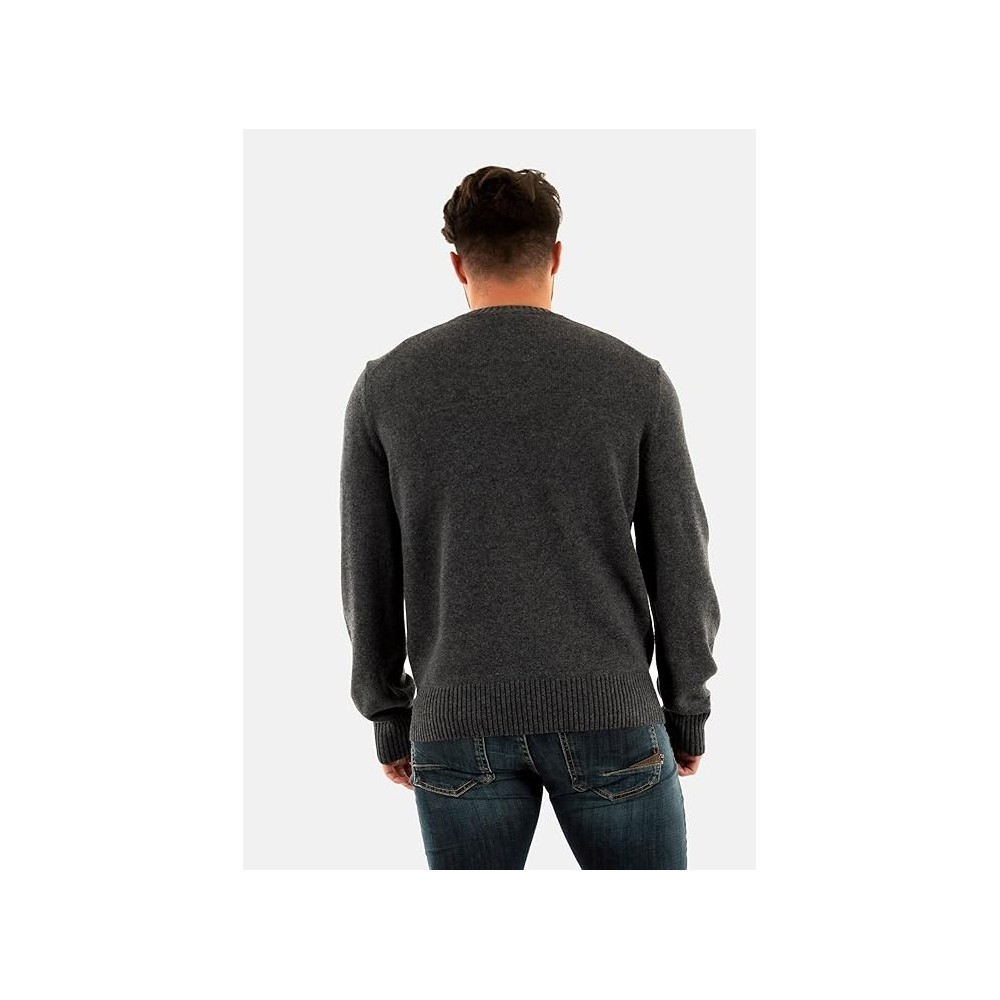 MAGLIONCINO LACOSTE GIROCOLLO GRIGIO AH 2916