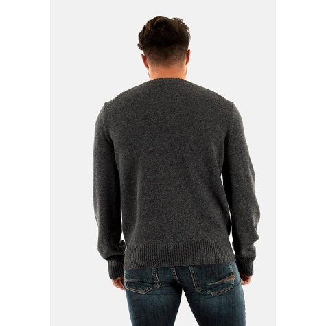 MAGLIONCINO LACOSTE GIROCOLLO GRIGIO AH 2916
