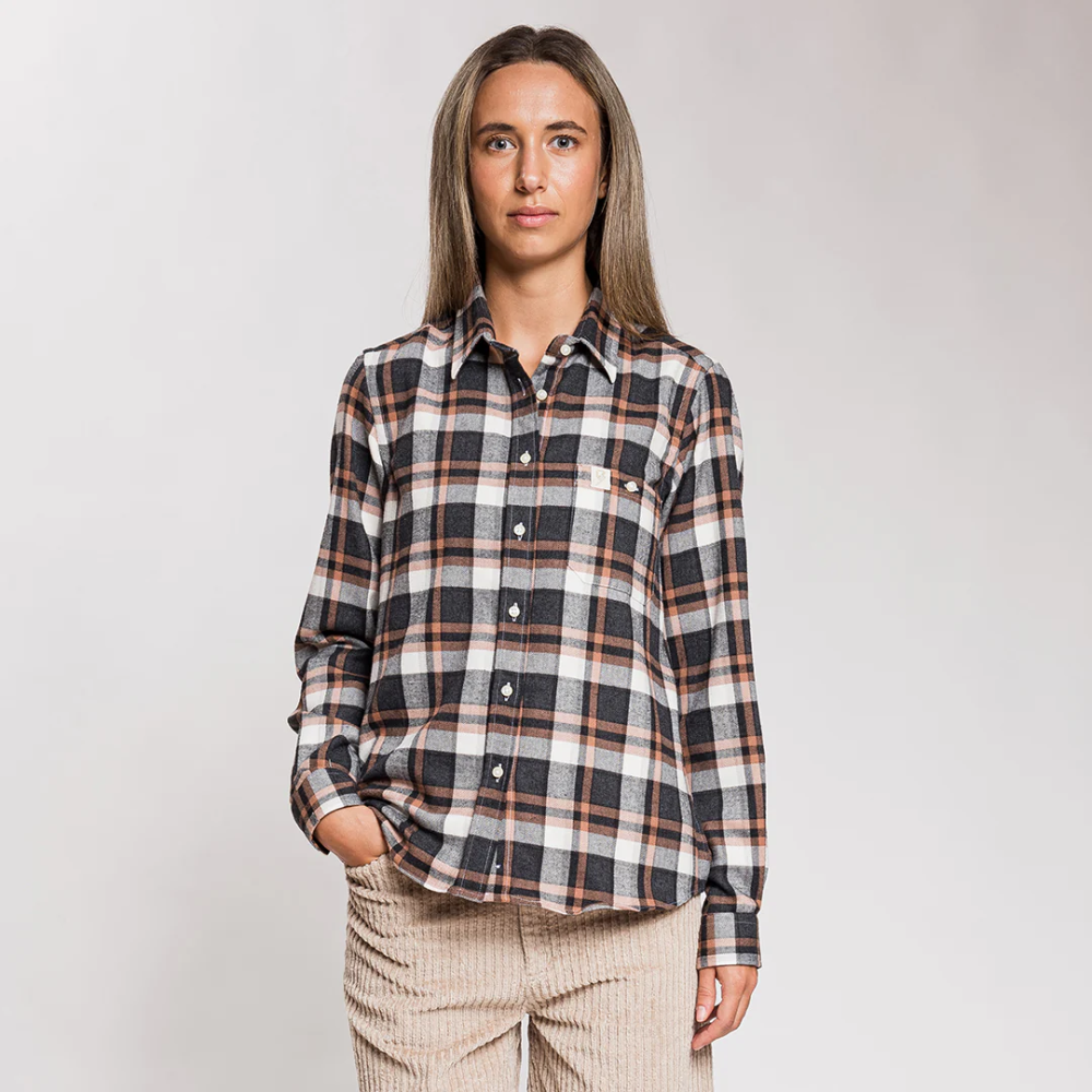 camicia donna rock experience canazei fit chak...
