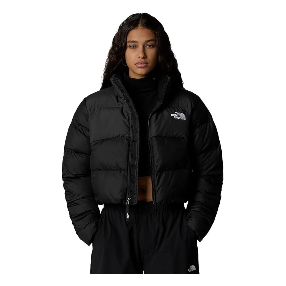 GIUBBOTTO DONNA THE NORTH FACE NERO W CROPPED...