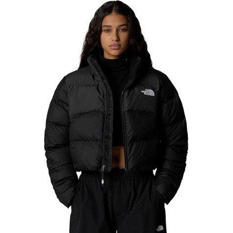 GIUBBOTTO DONNA THE NORTH FACE NERO W CROPPED SAIKURU