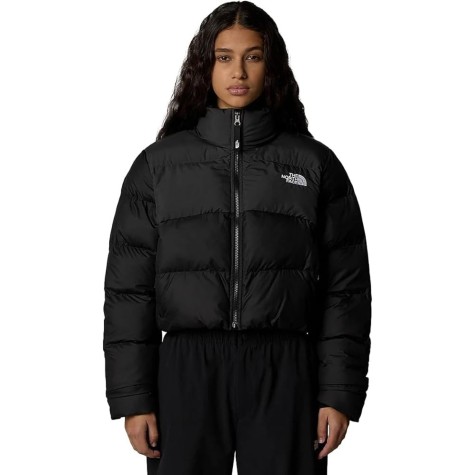GIUBBOTTO DONNA THE NORTH FACE NERO W CROPPED SAIKURU