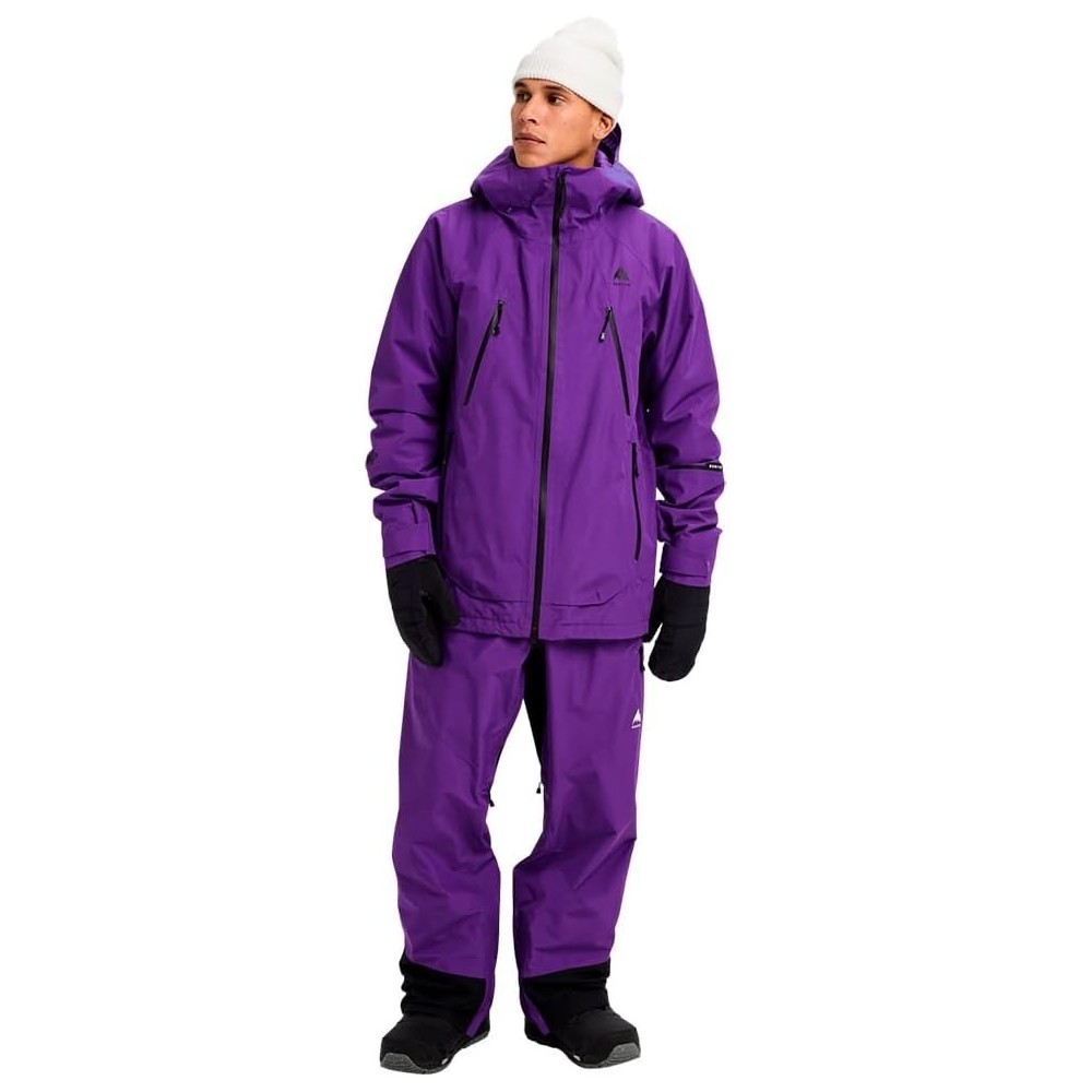 giacca snow burto m gore rsrv ins jk viola uomo