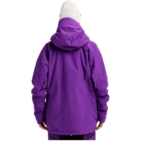 giacca snow burto m gore rsrv ins jk viola uomo